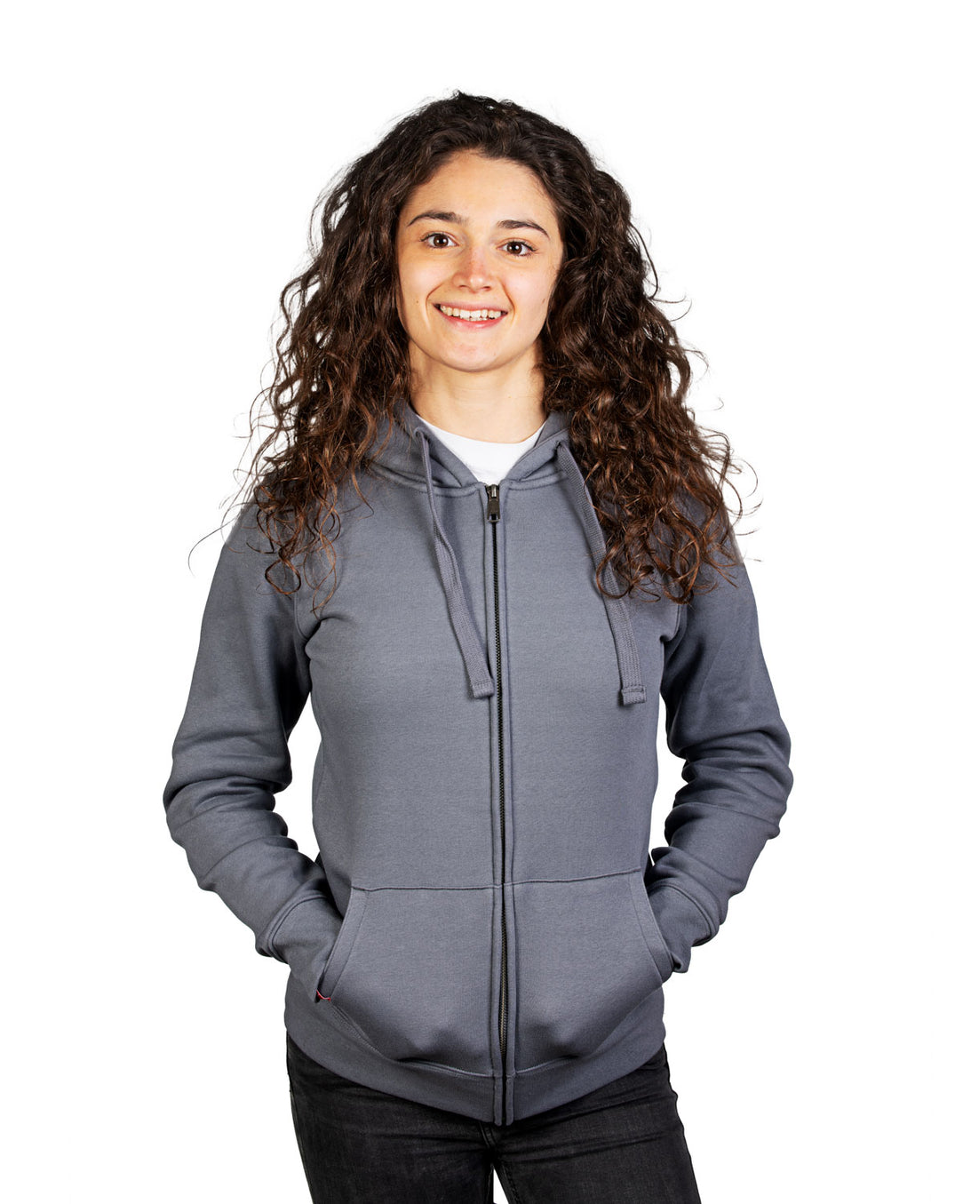 Legacy Womens Zip Up - Grey
