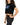 Jiu Jitsu Postcard Womens Crop Tee - Black