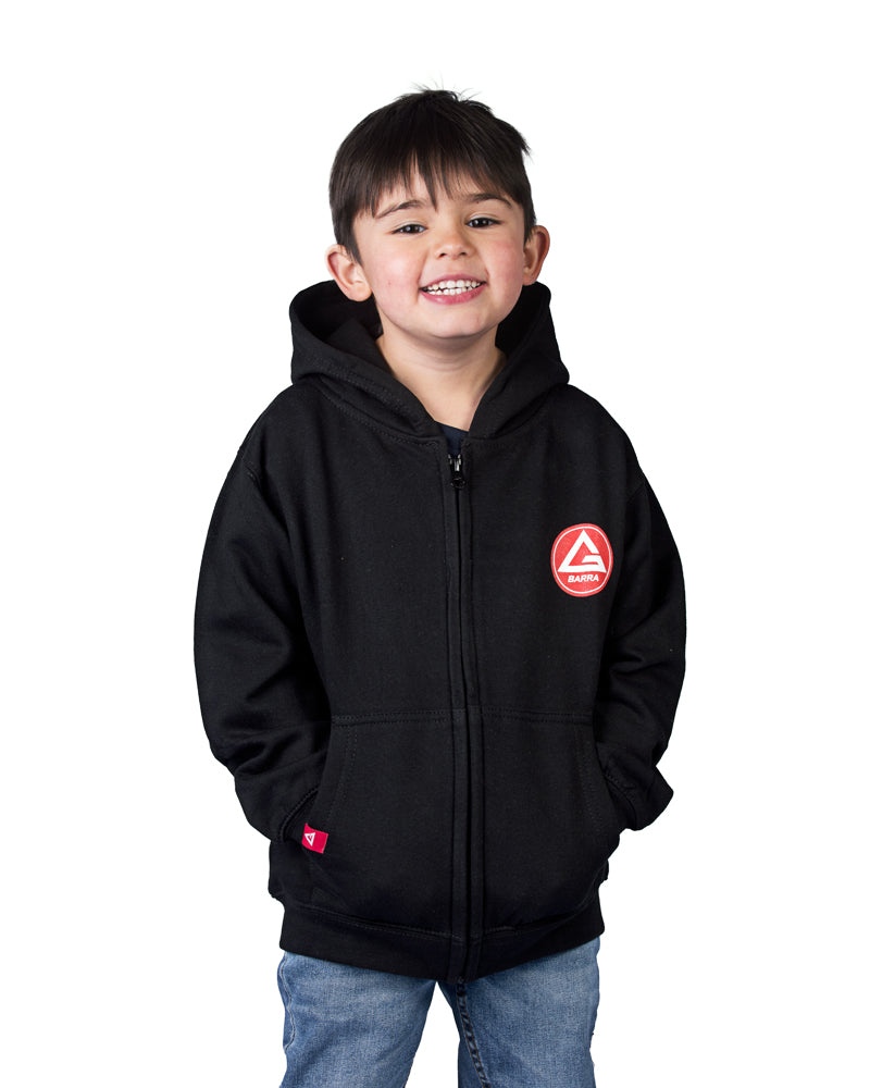 RS Classic Youth Zip Up Hoodie - Black