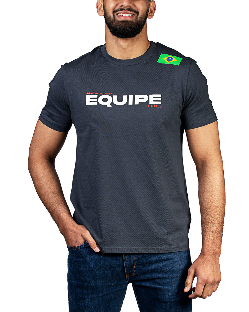 Equipe S/S Mens Tee - Ink Grey