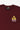 Arte Suave V2 Mens Tee - Maroon