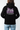 Arte Suave Womens Zip Hoodie - Black