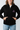 Arte Suave Womens Zip Hoodie - Black