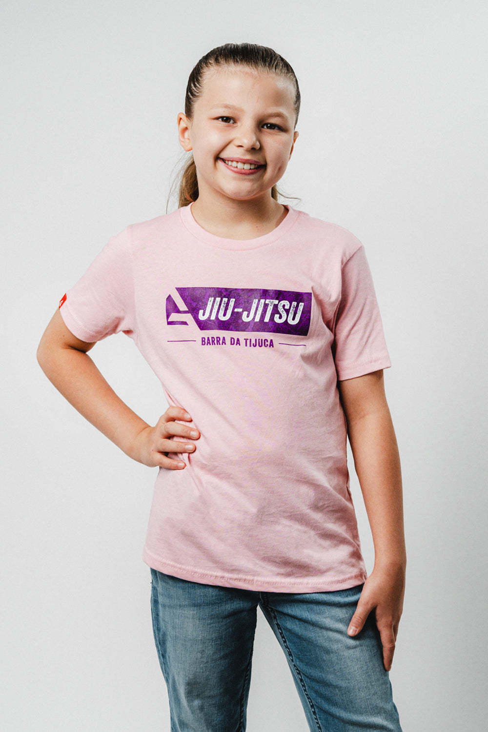 Barra da Tijuca Youth Tee - Light Pink
