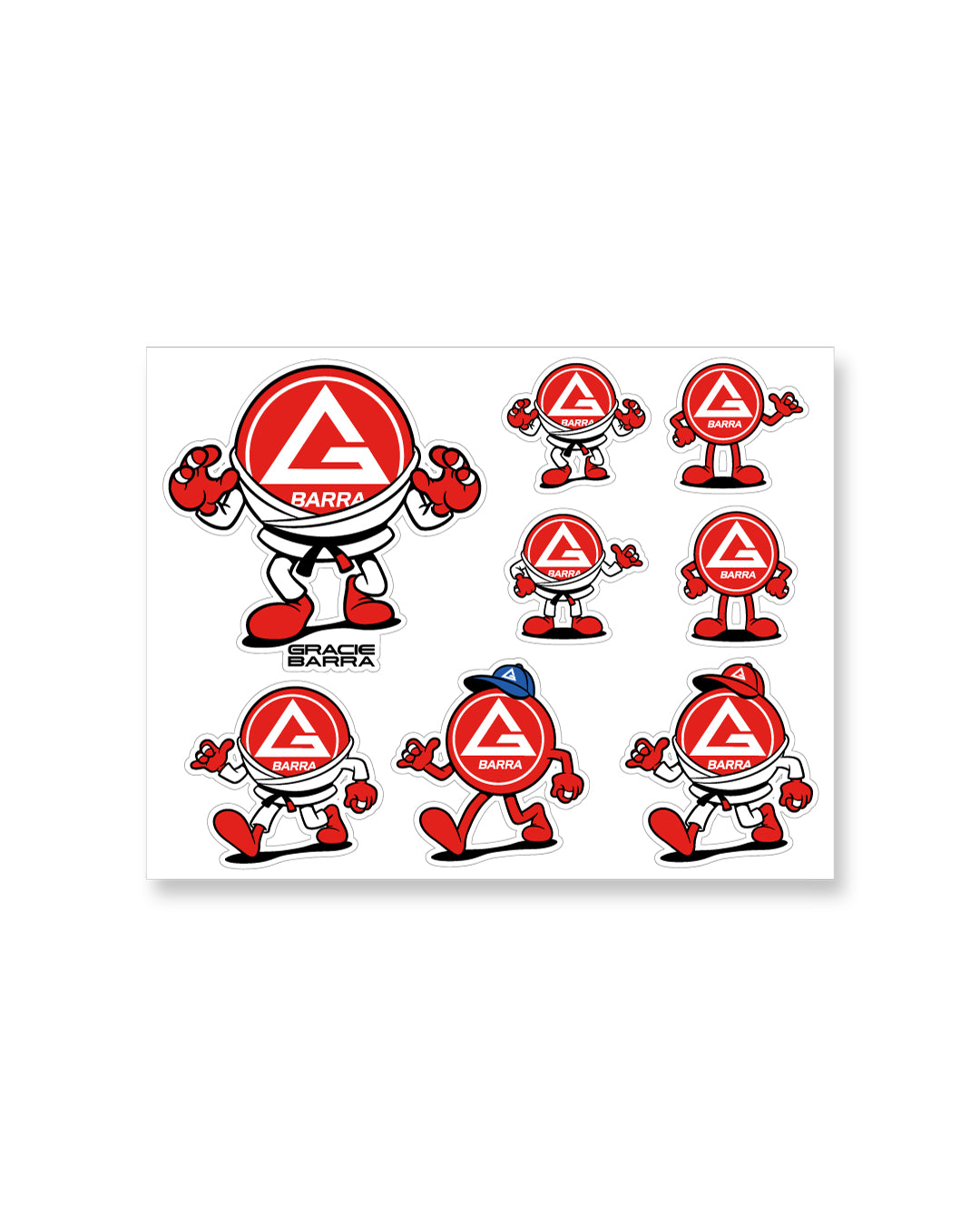 Barrinha Sticker Sheet - Assorted Colours