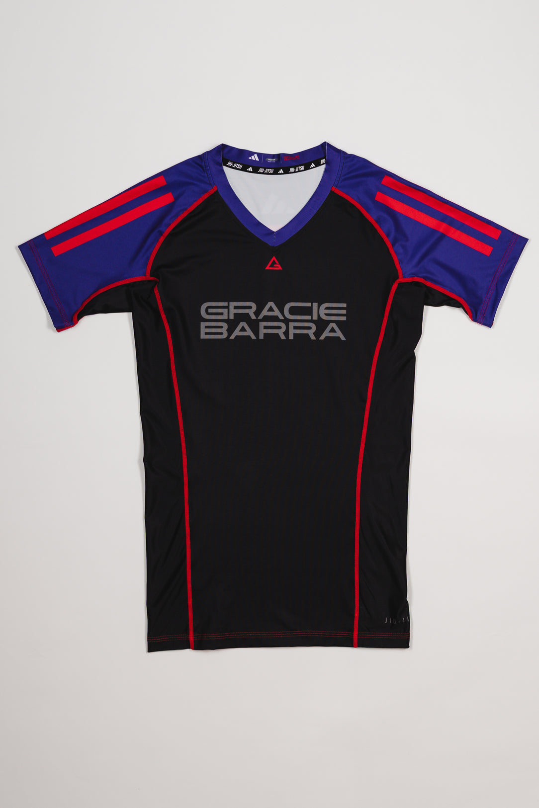 III Stripes Womens Ranked Rashguard by adidas - Purple