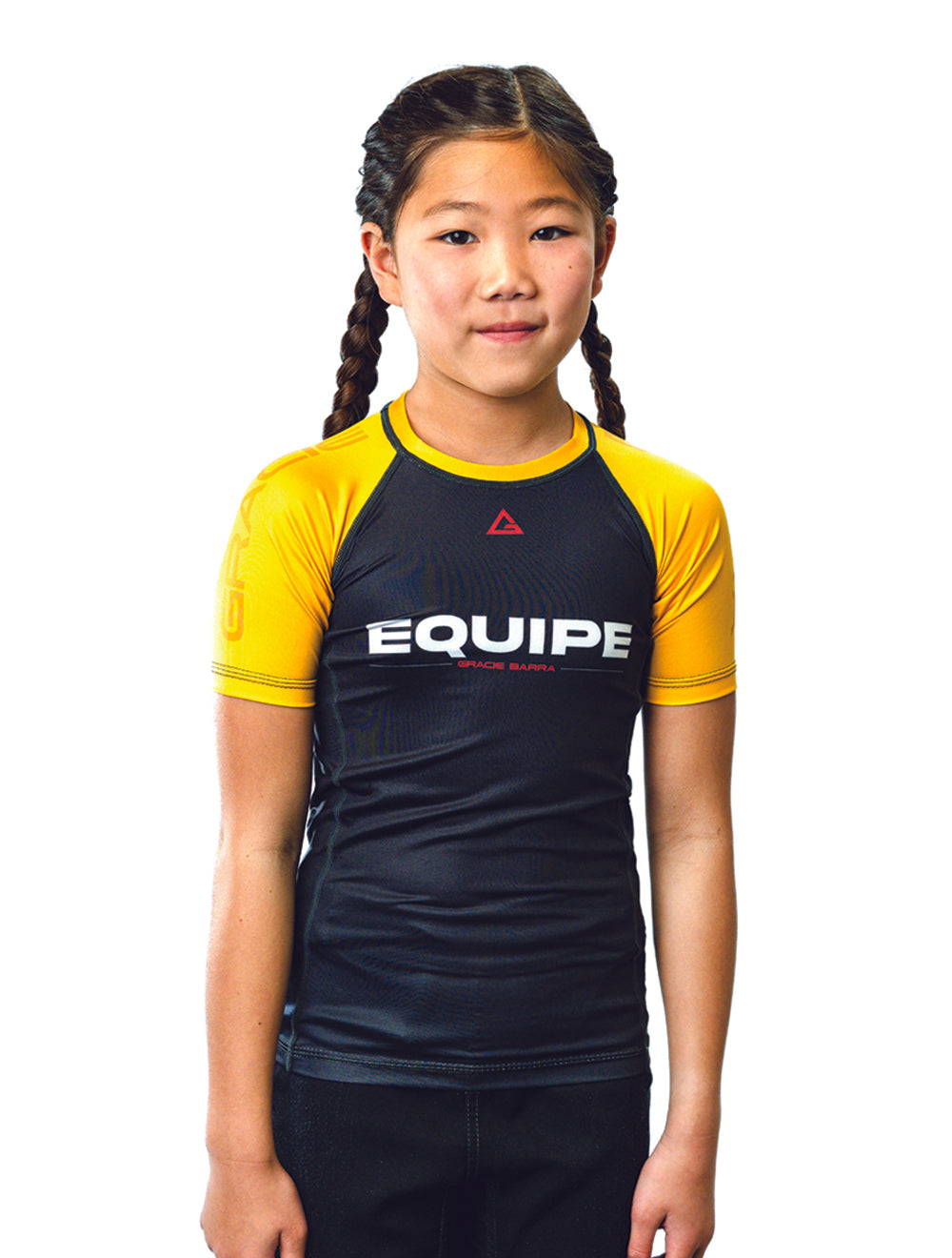 GB Edition S/S Youth Ranked Rashguard - Yellow