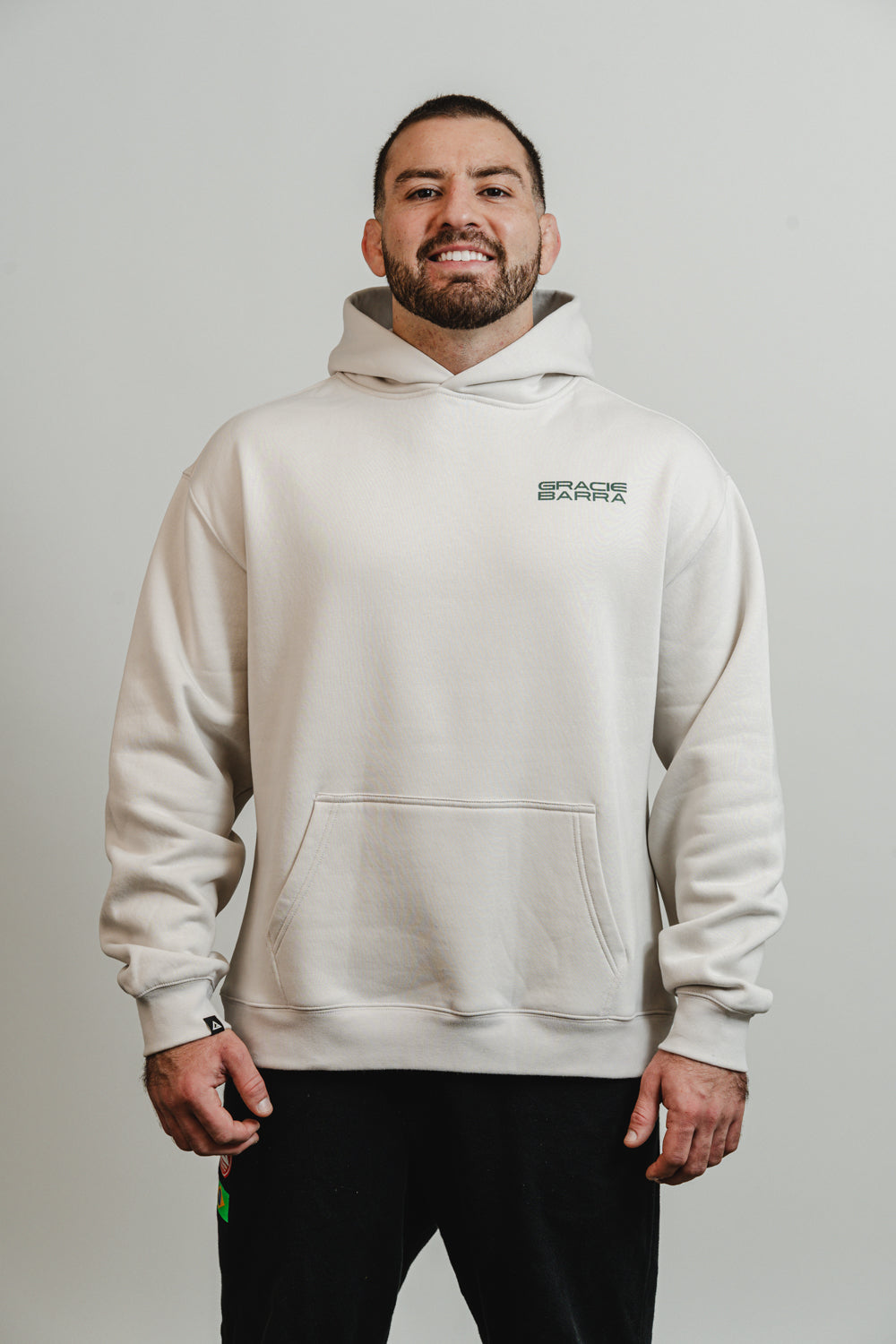 GB Grip Mens Hoodie - Natural