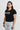 Stacked Womens Tee - Black
