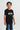 Stacked Youth Tee - Black