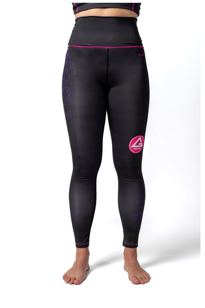 GB Sakura Womens Compression Pants - Black