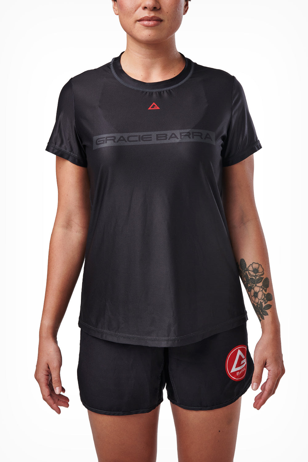 Womens Mesh Training Tshirt V3 - Black