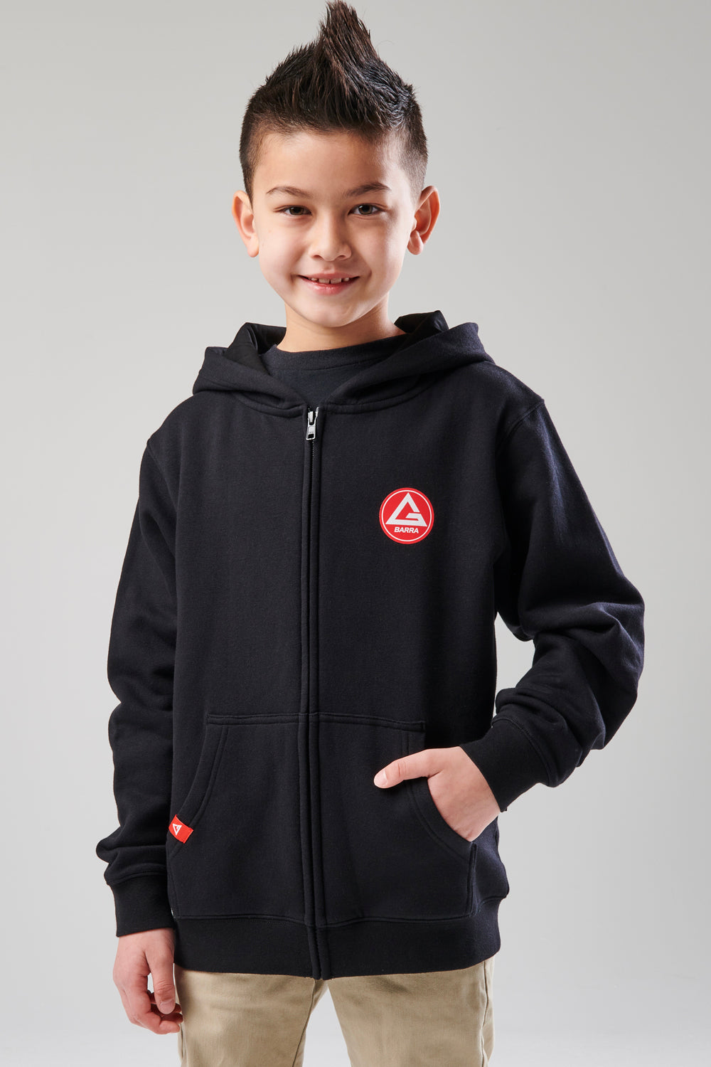 RS Classics Youth Zip Up Hoodie - Black